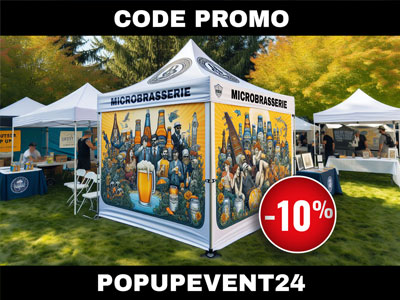 Tente promotionnelle Pop-Up tent 10x10