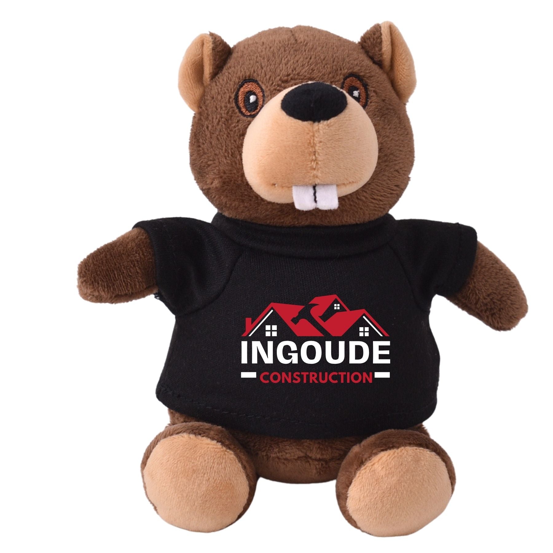 Bizzie le Castor, peluche MiniMe personnalisable